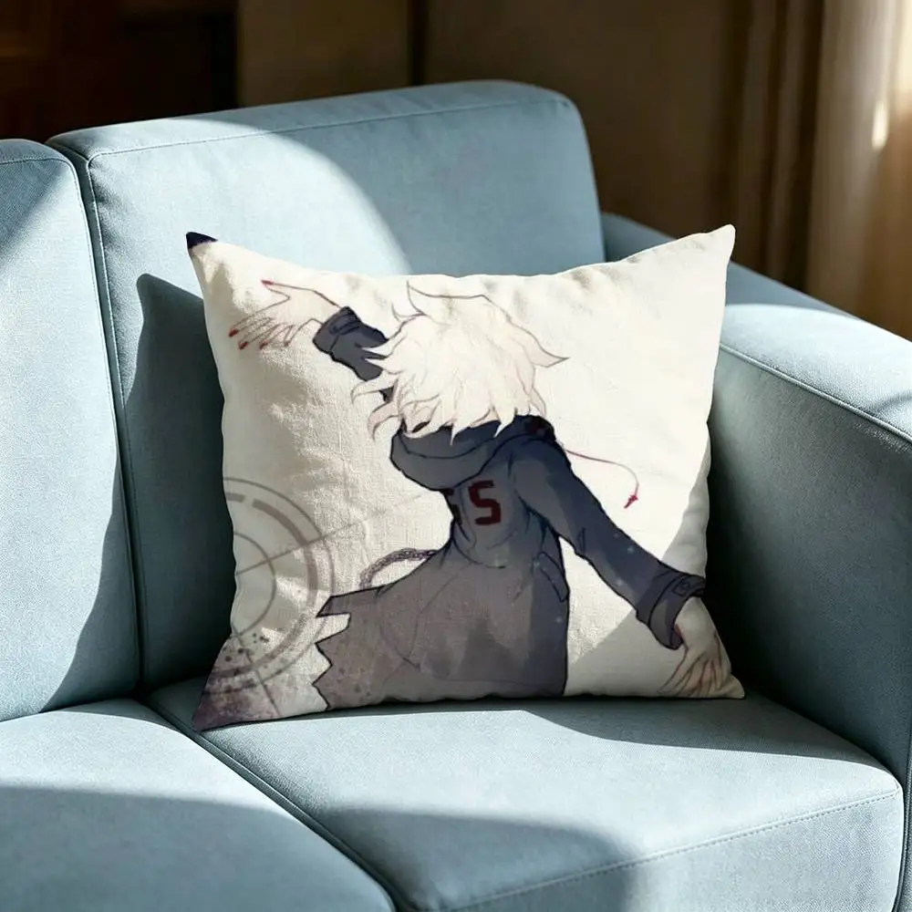 Danganronpa Game N-Nagito Komaeda Pillow cover gift High definition digital printing,Surprise  vivid pattern Household.