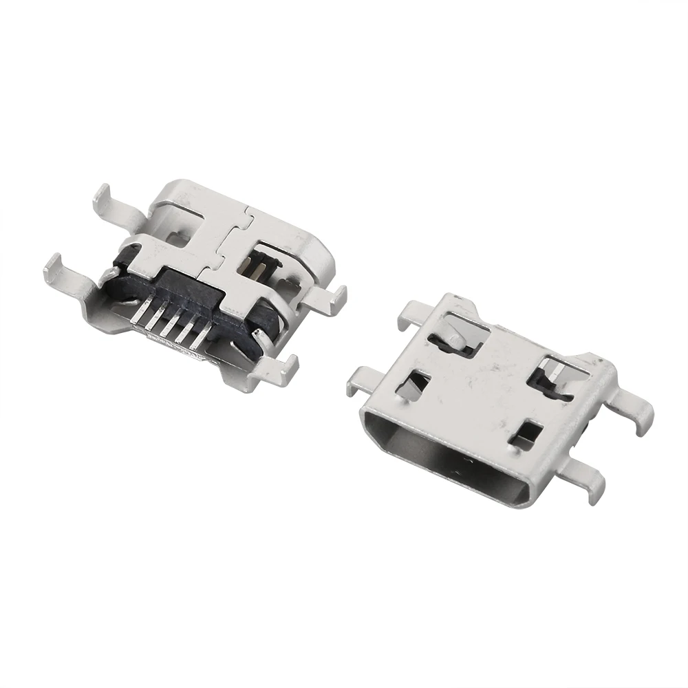 Micro USB 2P 5P Jack Charging Port Plug Dock Charger DIP SMD For Phone Tabletels Speakers etc Port Socket Power Connector