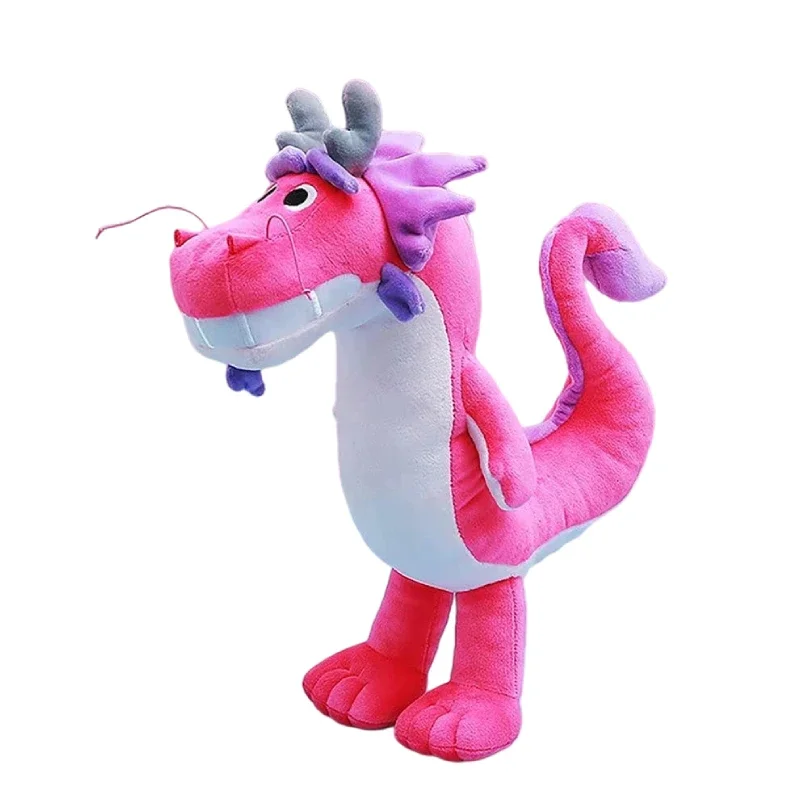 35cm Anime Wish Dragon peluche teiera magica figura farcita peluche bambola Cartoon Movie a forma di U kawaii cuscino ciondolo portachiavi