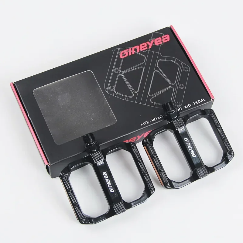 دواسة دراجة Gineyea M506، سبائك الألومنيوم، محامل DU مزدوجة، مضادة للصدأ، ركوب سلس، سهلة التركيب #3