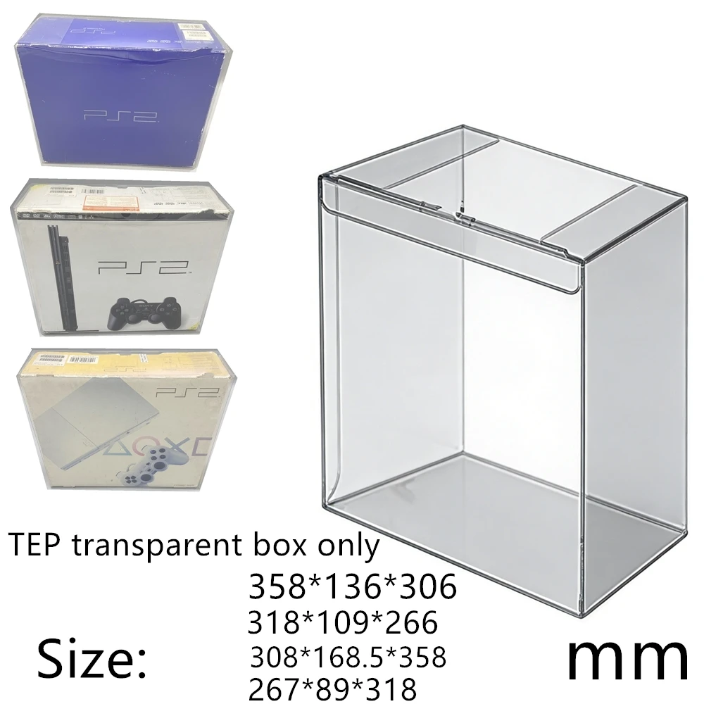 Transparent Box Protector For PlayStation 2/PS2 10000 70006 
