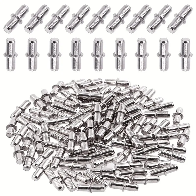 59 pcs Bookcase Layer Pins Compact Peg Design, designed for Home Furniture Hardware, Sturdy Load Bearing