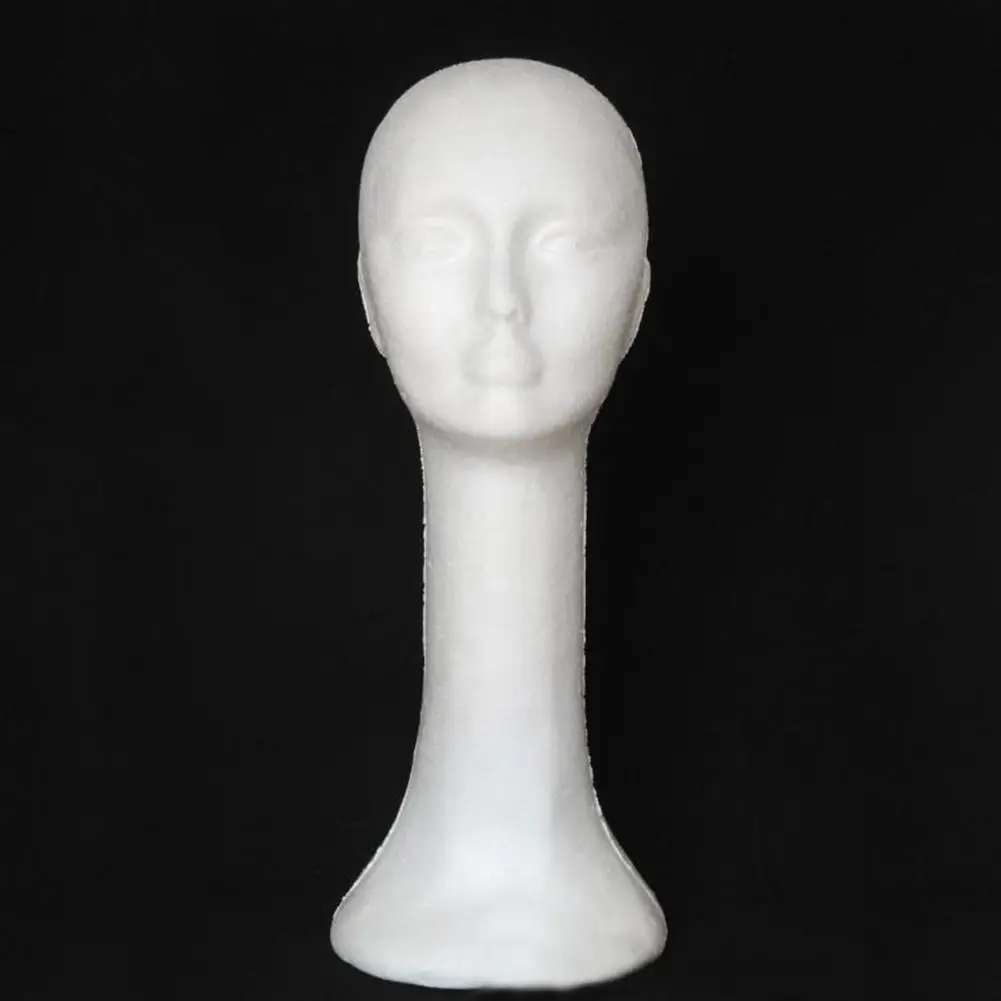 Foam  Useful Female Mannequin Wig Hat Glasses Display Stand Model Universal Mannequin Head Abstract   for Shop