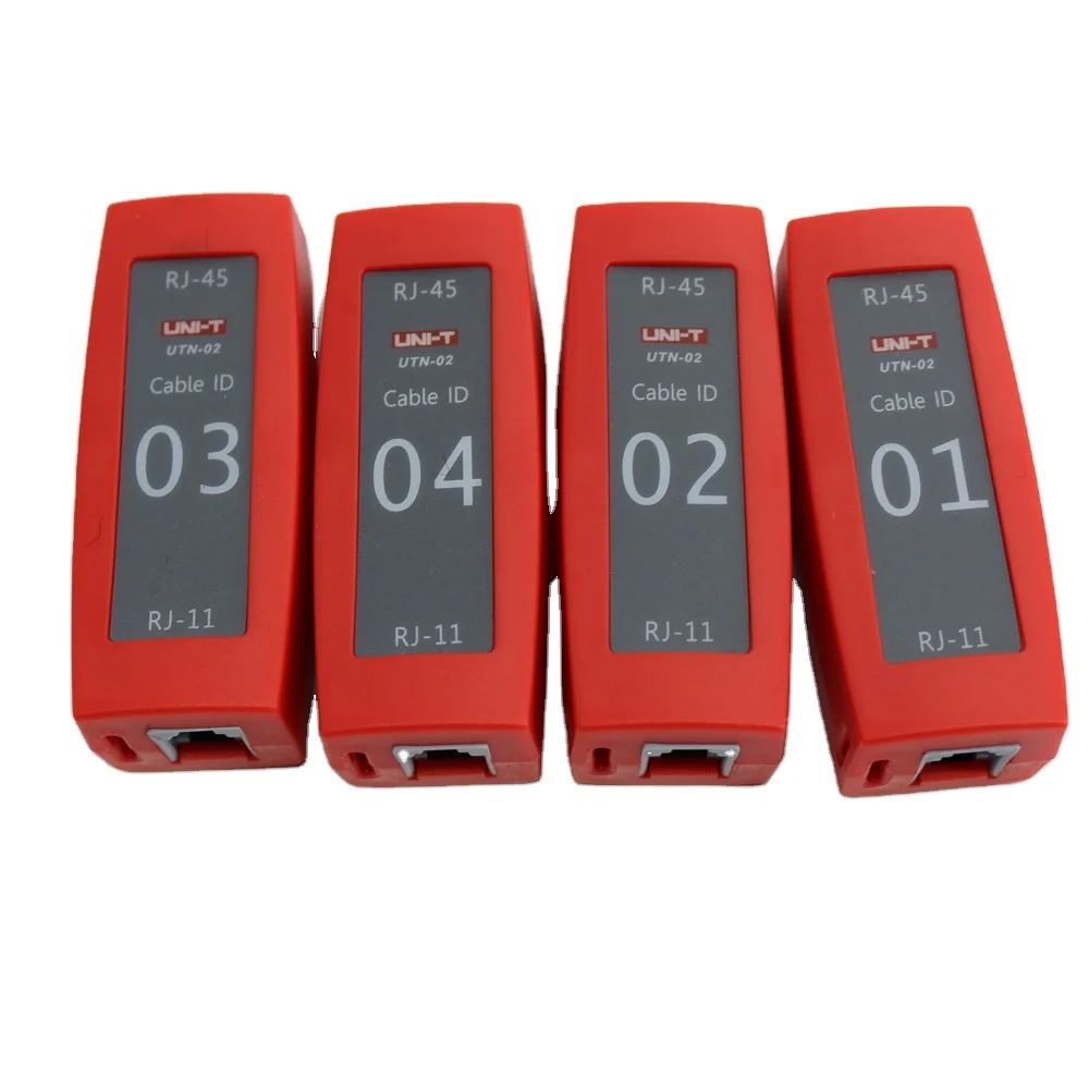 UT681A Multi-Function Cable Finder Set Portable Network Tester 2.0* LCD Display 128*64 Resolution RJ-45 Test Port