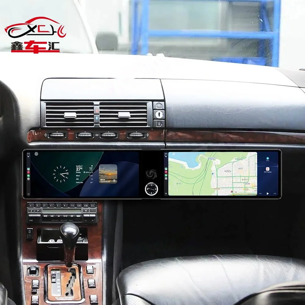 Android Auto Carplay GPS Navigation For Mercedes Benz S Class W140 1991-1998 Car Radio 24.6