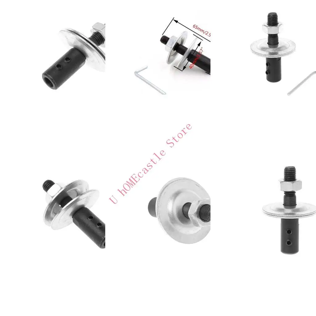 63HF 10mm Spindle Adapter For Grinding Polishing Shaft Motor for Bench Grinder 8x12x6