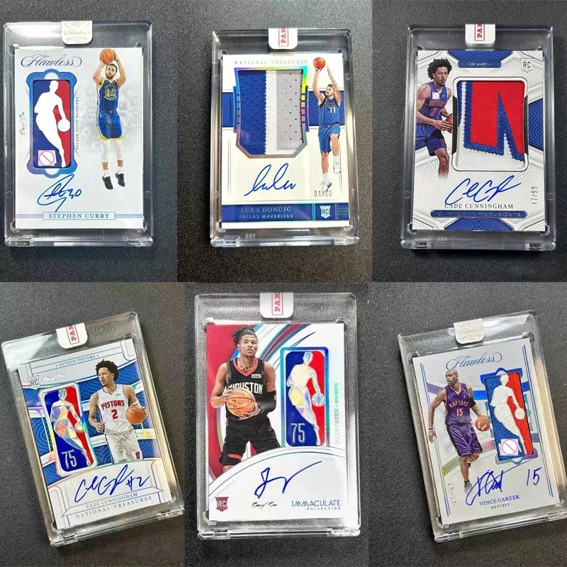 

Коллекционная карточка Panini Rookie 1/1 (реплика) 2021-22, сделанная своими руками, 180PT, с лазерной гравировкой 5K, высококачественная стальная защита, подарок для фанатов