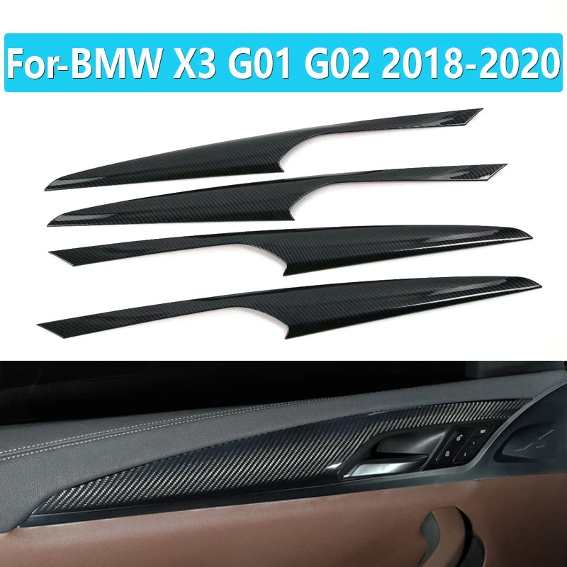 

4 шт., внутренняя накладка на дверную ручку BMW X3 G01 G02 2018-2020