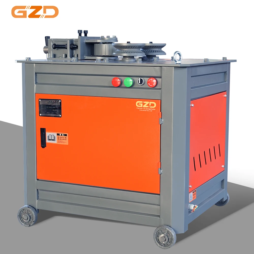 GZD Construction Projects High Torque Electric Rebar Arc Bending Machine Steel Bar Bender