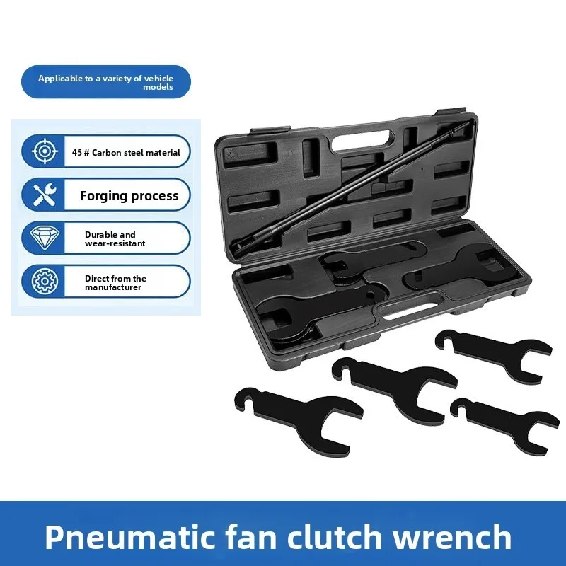 

8PCS Pneumatic Fan Clutch Wrench-43300 Removal Tool Kit Automatic Repair Cover