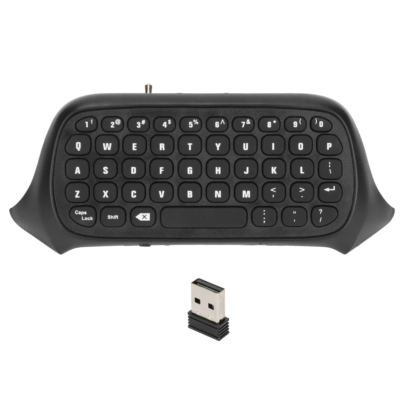 

2.4G Wireless Keyboard For Xbox Series X/S Controller With Receiver Headset & Audio Jack Chatpad For Xbox One S/X Game KeyPad