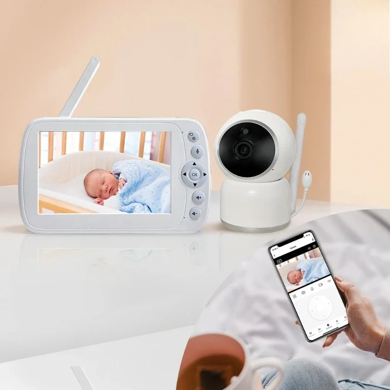 High definition dual mode graffiti baby monitor