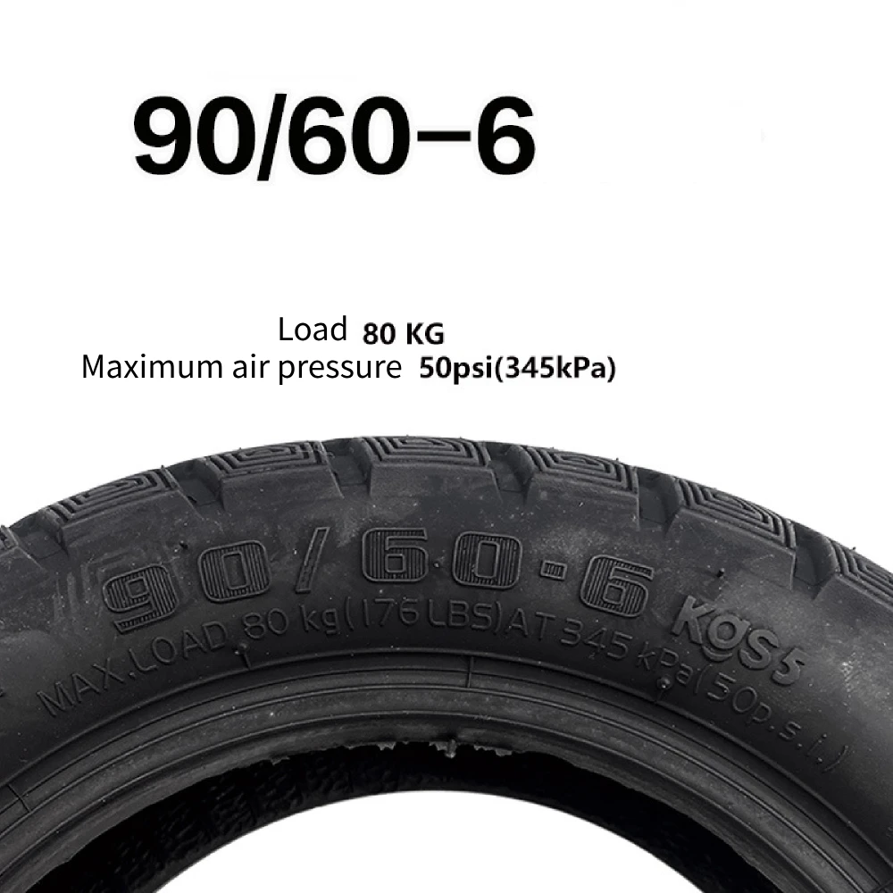 11 inch Road Tubeless Tire 90/60-6 6-layer Tyre for Electric Scooter