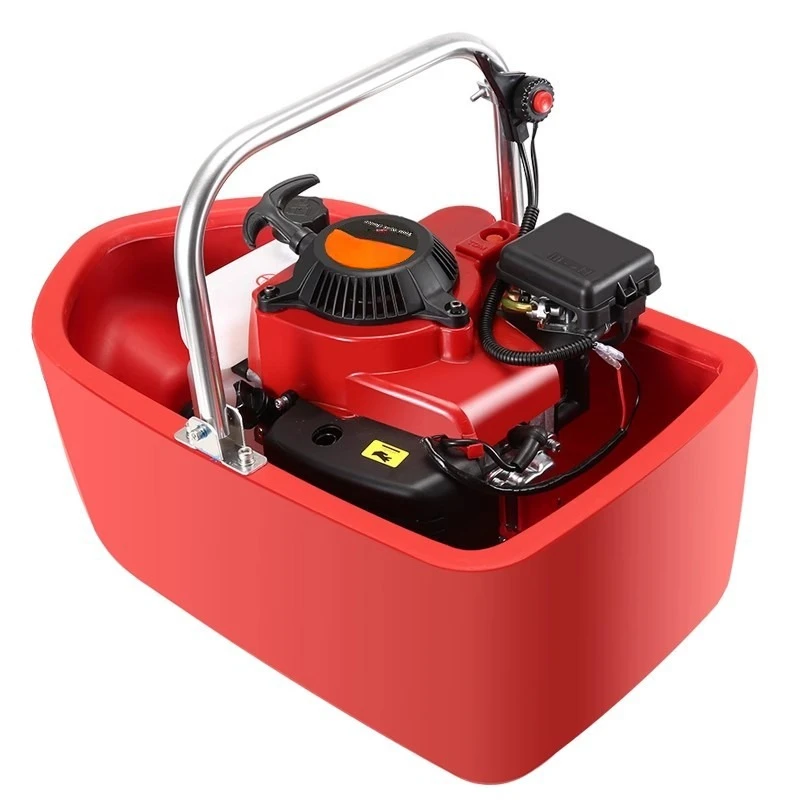

Electric start boat sprinkler water pump boat watering machine agricultural self-priming four-stroke