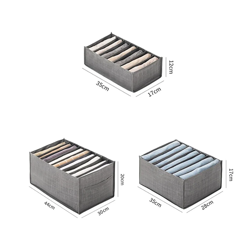 Denim and Sweater Storage Container - Convenient Home Organizer Bag for Sorting Clothes - Perfect Dormitory Storage Box