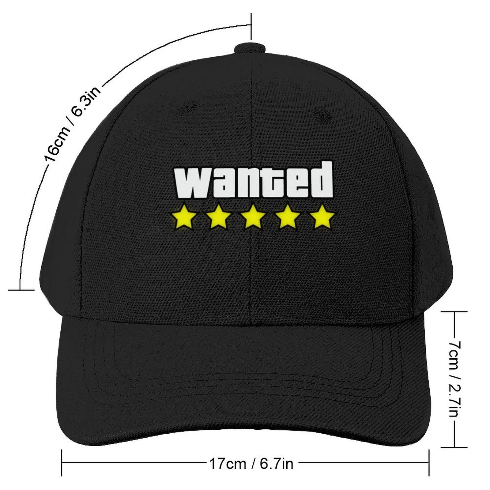 wanted six stars Baseball Cap Anime Hat birthday Elegant Women's Hats Men's