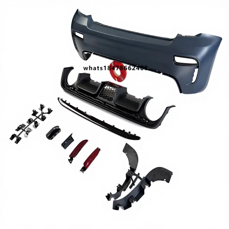 

2015-2025 Fiat 500 Abarth Style Auto Accessories Body Kits Car Front Rear Bumper Grille Diffuser Plastic Including Fog Light New