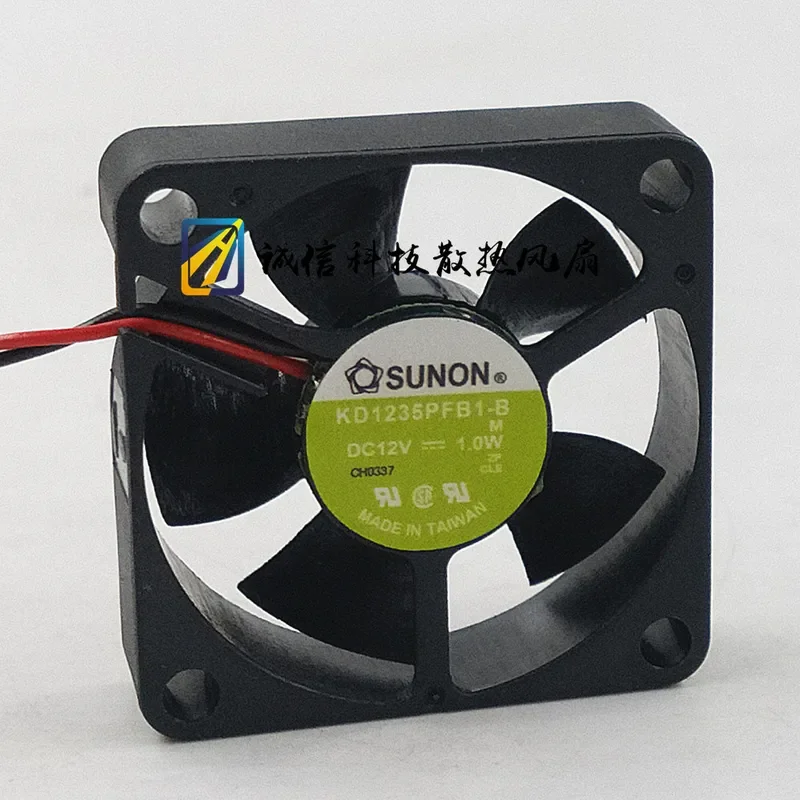 for SUNON KD1235PFB1-8 35mm 12V 1.0W Built-in Ball Bearing Cooling Fan