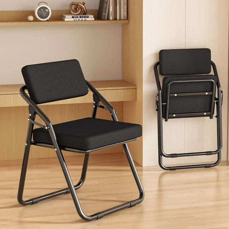 Simple folding chair Household stool College student dormitory computer chair Conference chair Dining chair Office chair