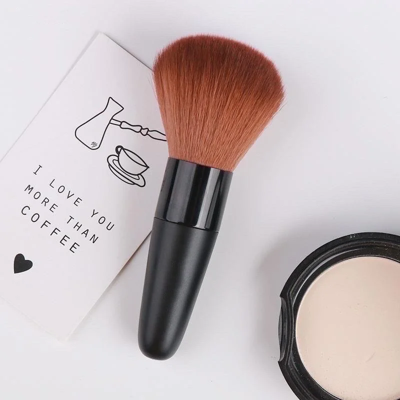 Brosse pour Nail Art, élimine la poussière des ongles, acrylique, Gel UV, outil de nettoyage de poudre, pinceaux de maquillage de beauté, accessoires de manucure