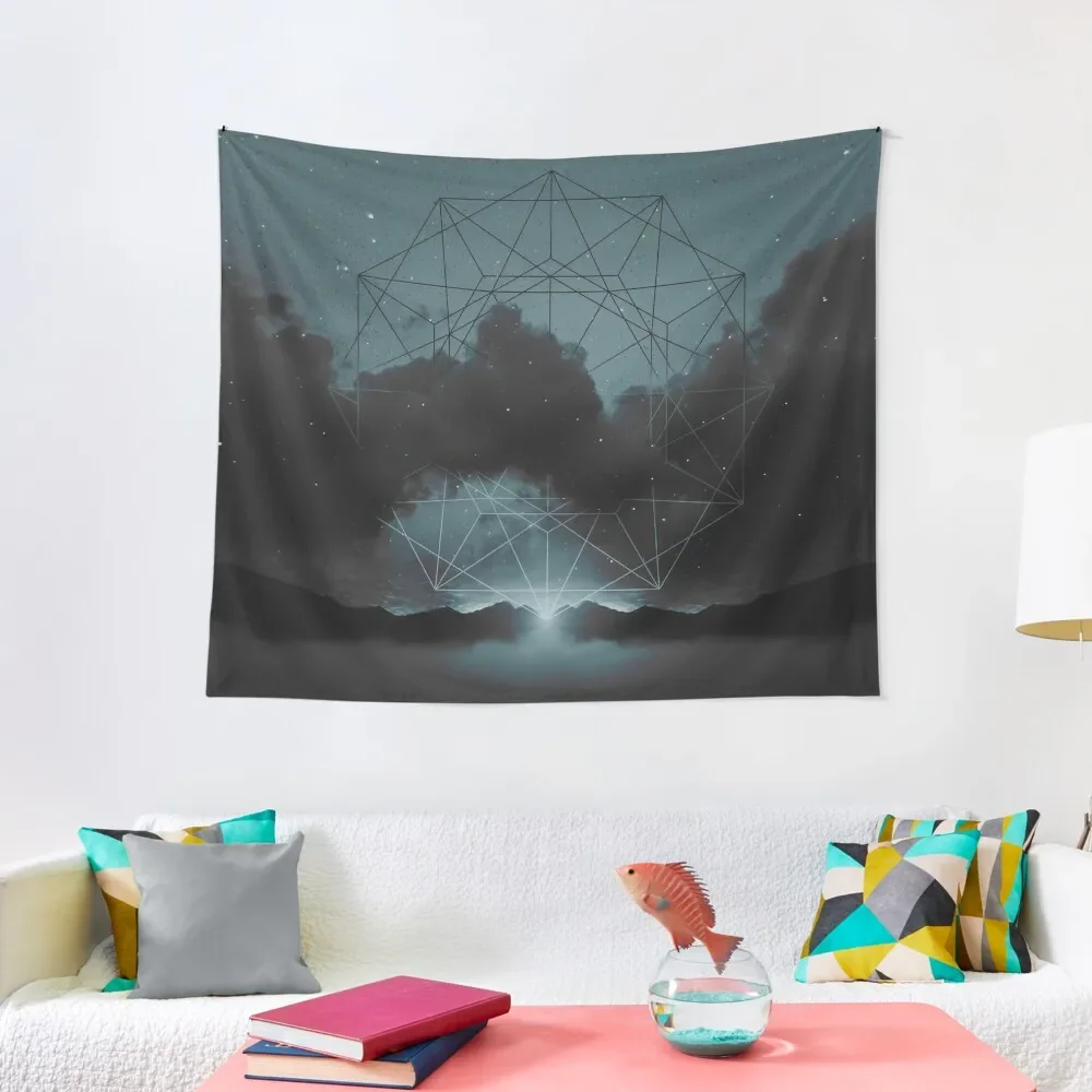 

Beyond the Fog Lies Clarity Tapestry Wall Art Wall Mural Tapestry