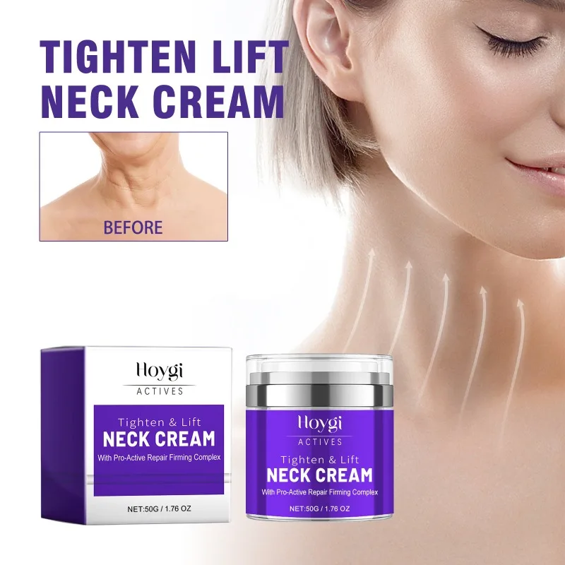 Neck Wrinkle Remover Creme, Rosto Anti-Envelhecimento, Firming, Lifting, Fade Fine, LinesWhitening, Clarear, Hidratante, Skin Care Products