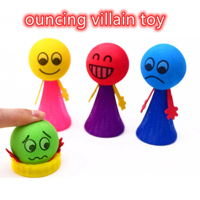 10Pcs Large And Small Funny Jumping Dolls Children's Birthday Party Gifts Toys Pinata Filling Carnival Party Favors For Kids