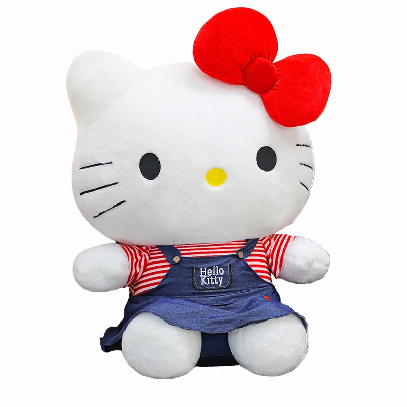 

Aoger Cartoon Plush Stuffed Toy Romantic Cowboy KT Cat Doll Soft Sofa Decoration Pillow Toy For Children's Girl Birthday Gift