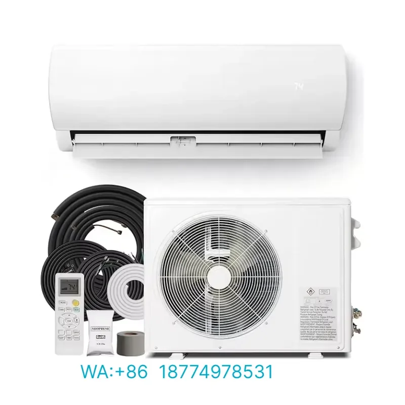 High Quality 100 Percent Solar DC 24V 48V Off Grid Outdoor Air Conditioner with Solar Panel Battery Cooling Heating for