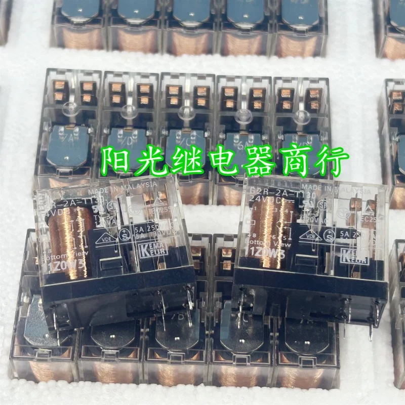 

（Brand New Original）1pcs/lot 100% original genuine relay:G2R-2A-T130 24VDC 6pins 24V