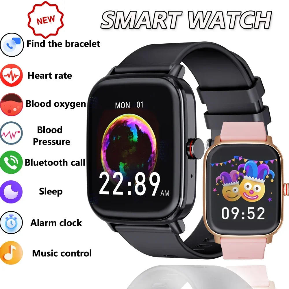 

2024 NEW Bluetooth Call Smart Watch Men Sports Fitness Tracker Watches AMOLED Display IP68 Waterproof Smartwatch for Android IOS