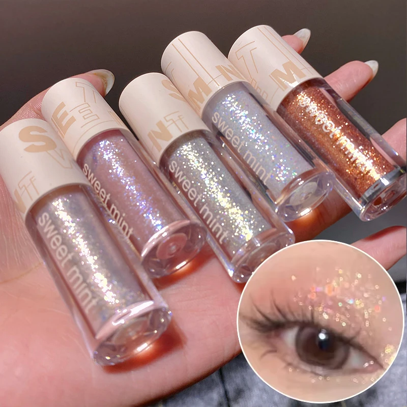Star Dots Liquid Eyeshadow Pearlescent Liquid Fine Shimmer High Light Eyeshadow zart alles mit Influencer High Gloss