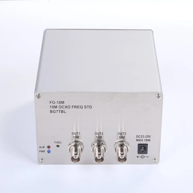 FO-10M high stable frequency 0M sine wave output using HP10811 laboratory instrument