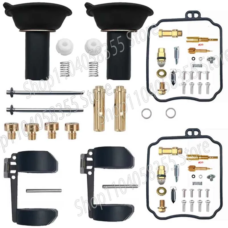 Para HYOSUNG GT125R GT GV125 GV 125 GT125 GV250 GT250 250 reparación de carburador motocicleta carburador flotador diafragma Assy piezas de reconstrucción