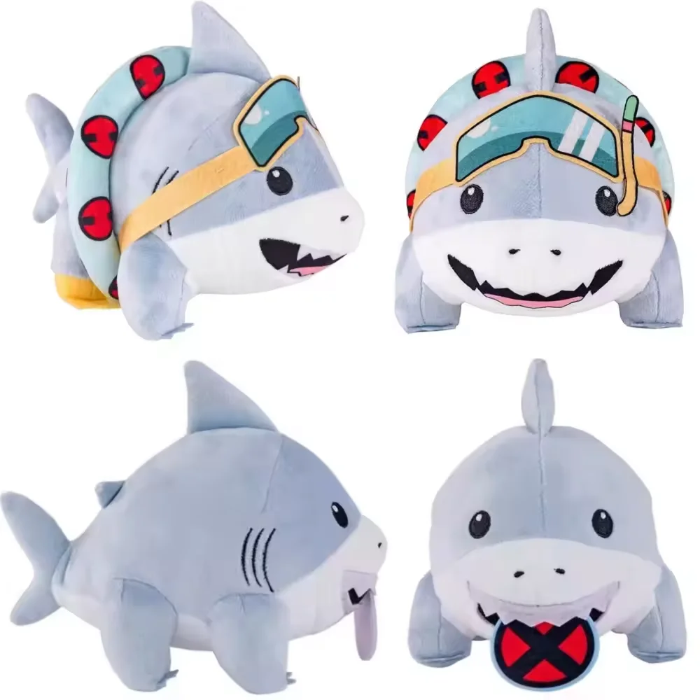 Oreiller en peluche doux de dessin animé pour enfants, jouet de décoration d'intérieur, requin bler le Land, beurre mignon, cadeau d'anniversaire et de Noël