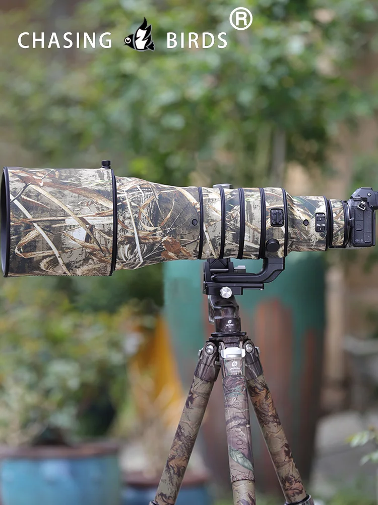 CHASING BIRDS camouflage lens coat for NIKON Z 400mm F2.8 TC VR S waterproof and rainproof lens protective cover z428 len cover