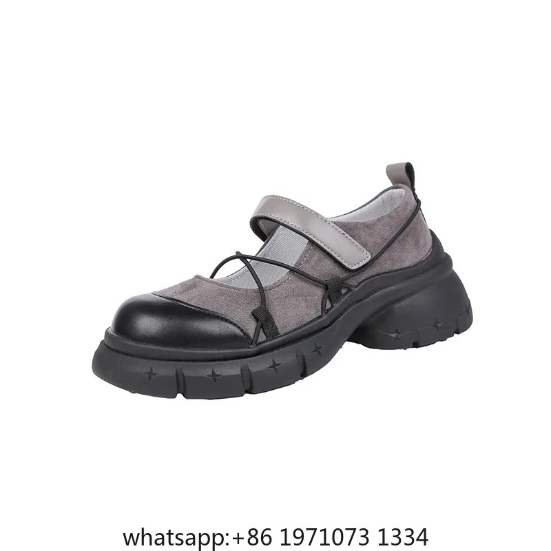 2026 Women Hot Seller Thick Soled Mary Jane Small Leather Shoes British Wind Fashion with New Single Shoe Tide Shoes for Women