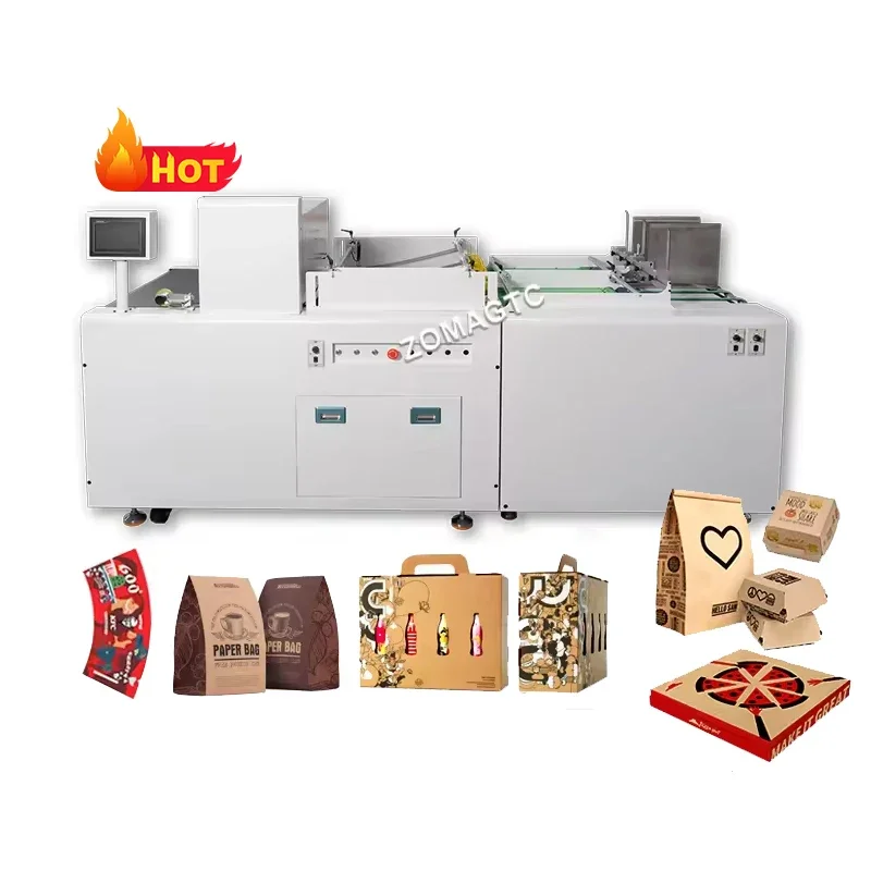 Automatic Uv Printing One Pass Inkjet cymk Coffee Cup Printer Machine Single Pass Paper Bag Cup Printer Machine