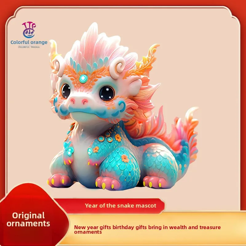 

Year of The Snake Creative Wealth Attraction Small Ornaments, Car Entrance Decorations, Housewarming, Opening Birthday Gifts