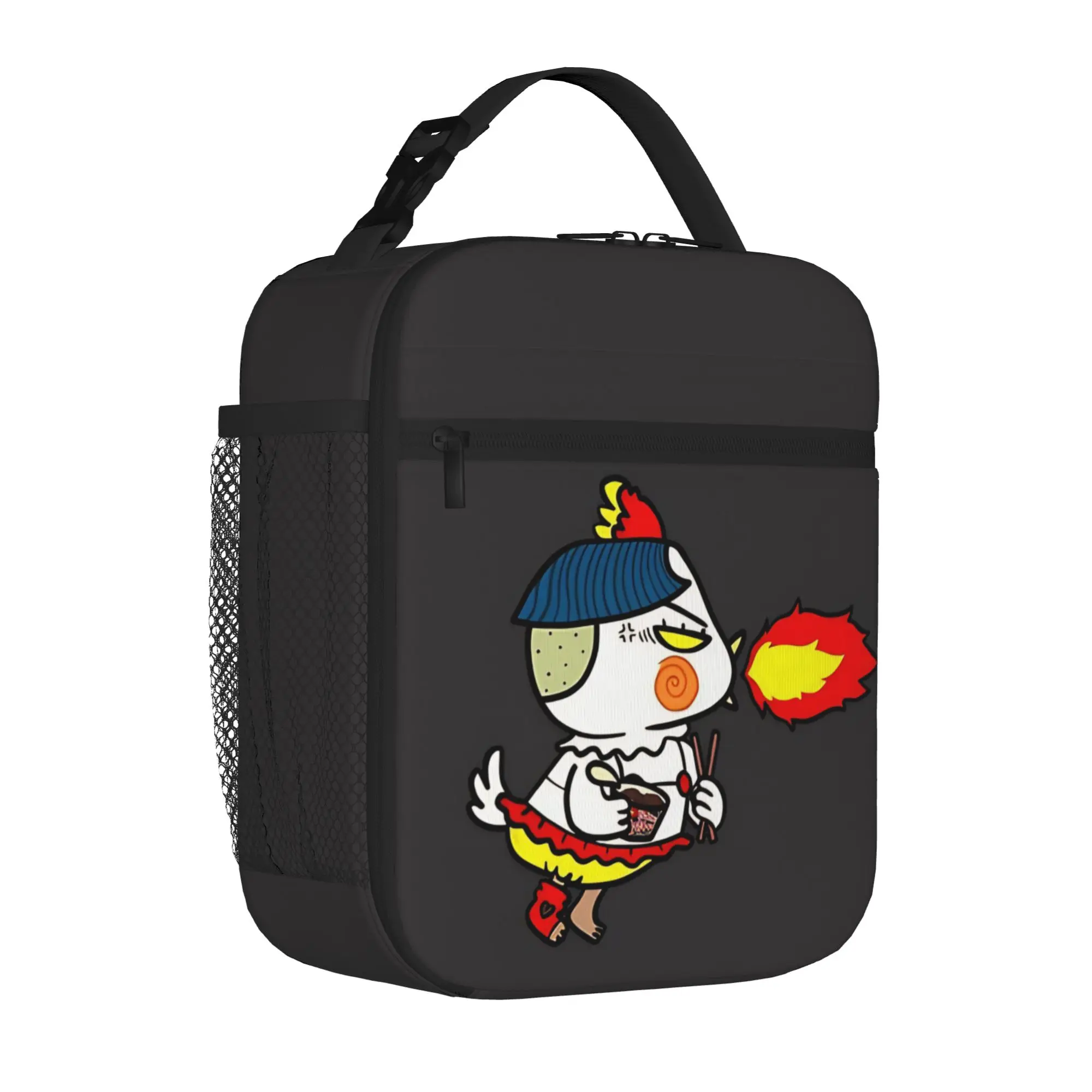 1 Piece Portable Lunch Container Extra Hot Spicy Zipper Closure Durable Pocket Samyang For Lunch Box Bag