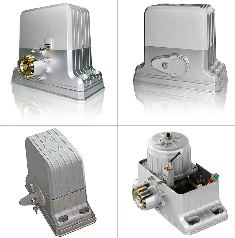 1000kg-1800kg Full Kit Electric Gate Motors | Sliding/Rolling Operators + Auto Opener + WiFi Traction Engine