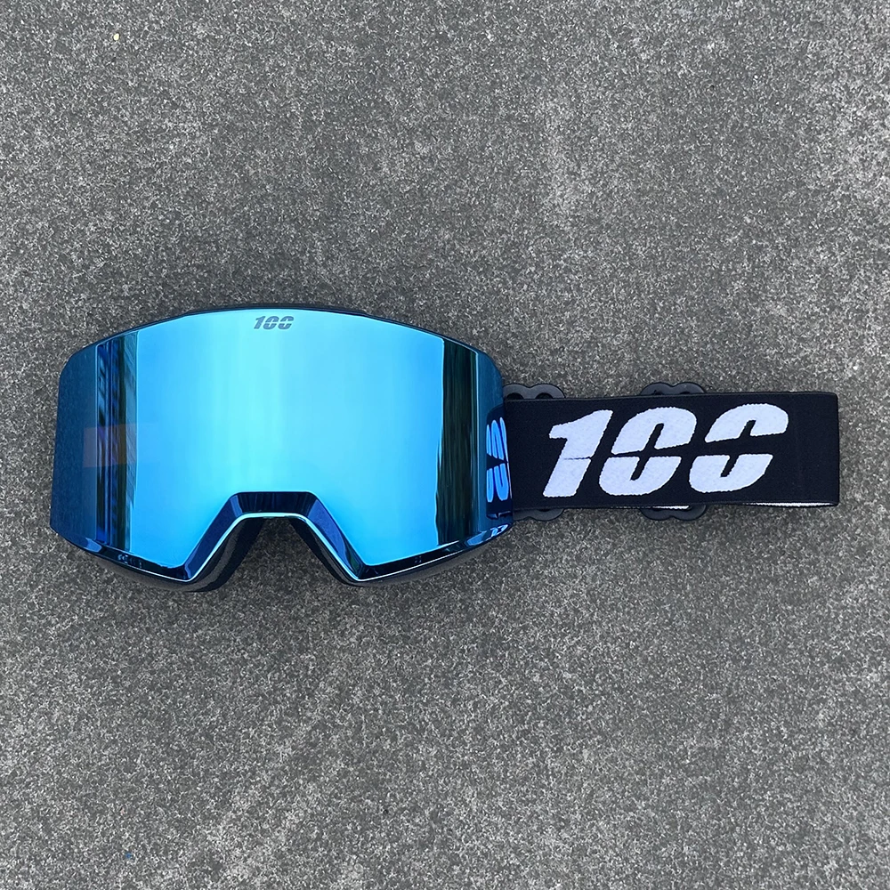 Neueste Motocross-Brille über der Brille, beschlagfrei, magnetische Linse, Off-Road, sanddicht, Motorradbrille für Männer und Frauen, Fahrradbrille – Detail 10