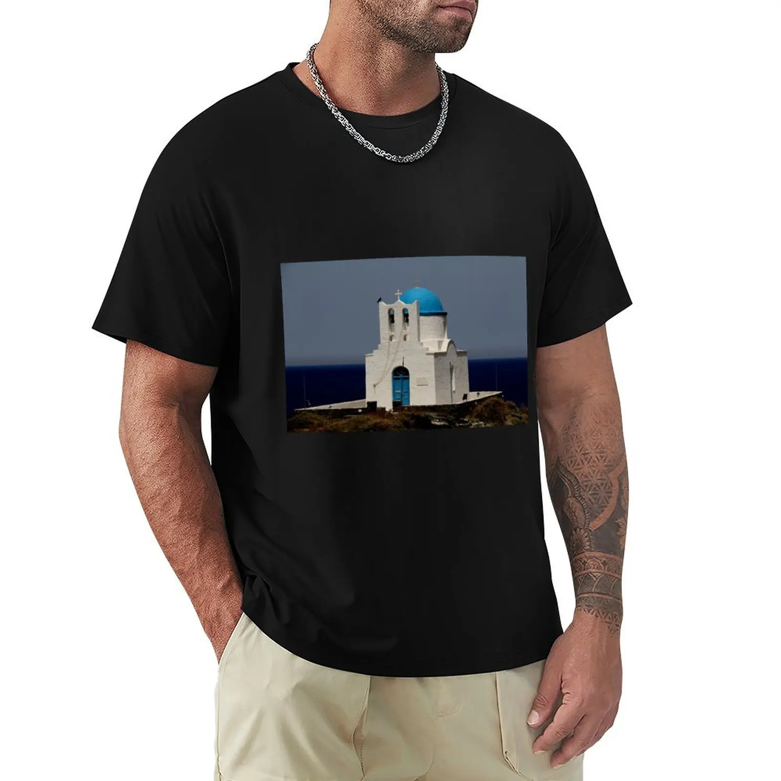Chapel of the 7 Martyrs T-Shirt man t shirts for men T-Shirt
