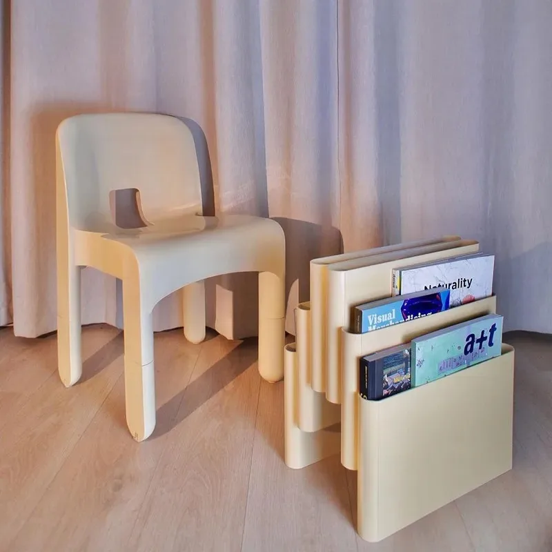 Landmark Magazine Storage Rack Internet Celebrity Multi Grid Desktop Organizer Small Bookshelf Decoration Book Newspaper Rack