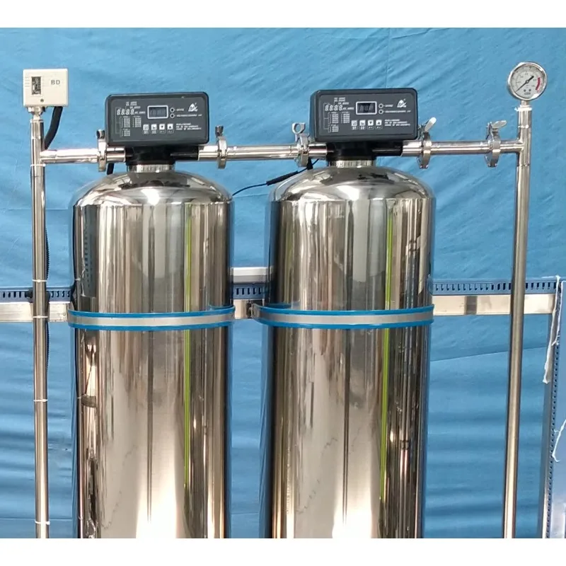 Laboratory Dedicated High Purity Experimental Water System PLC Auto Two Pass RO Purification Machine Equipped Pump