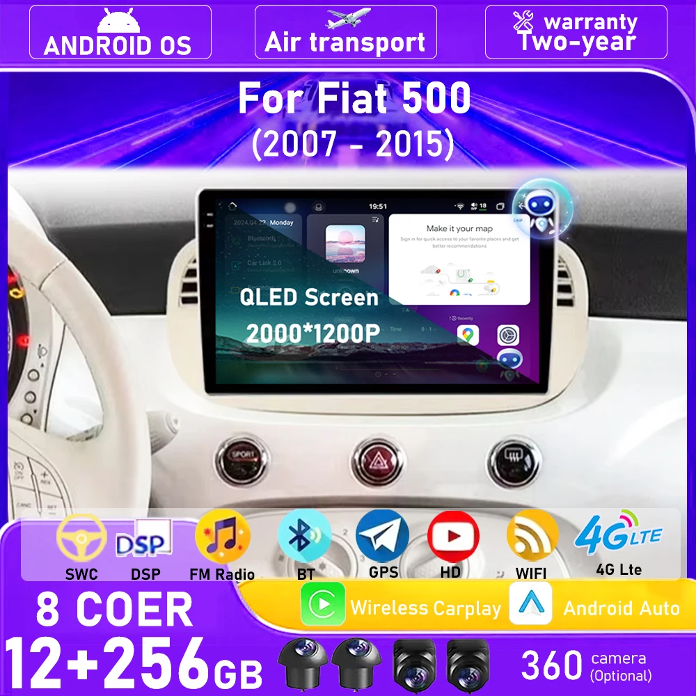 9'' Android 16 Auto…