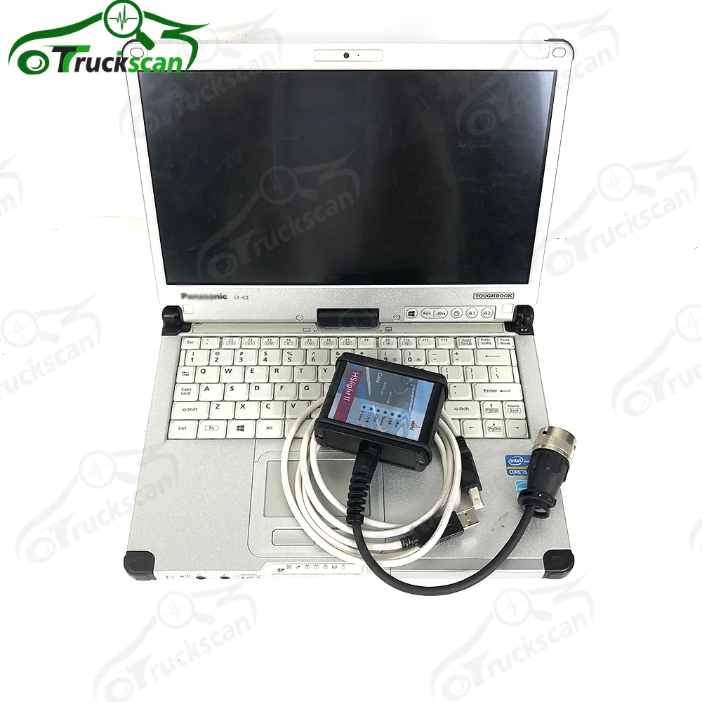 لـ Deutz Kit التشخيص التلقائي deutz (Hs Light) ARGO DIAGNOSTIC KIT (HS Light II) للكمبيوتر المحمول frd و cfc2