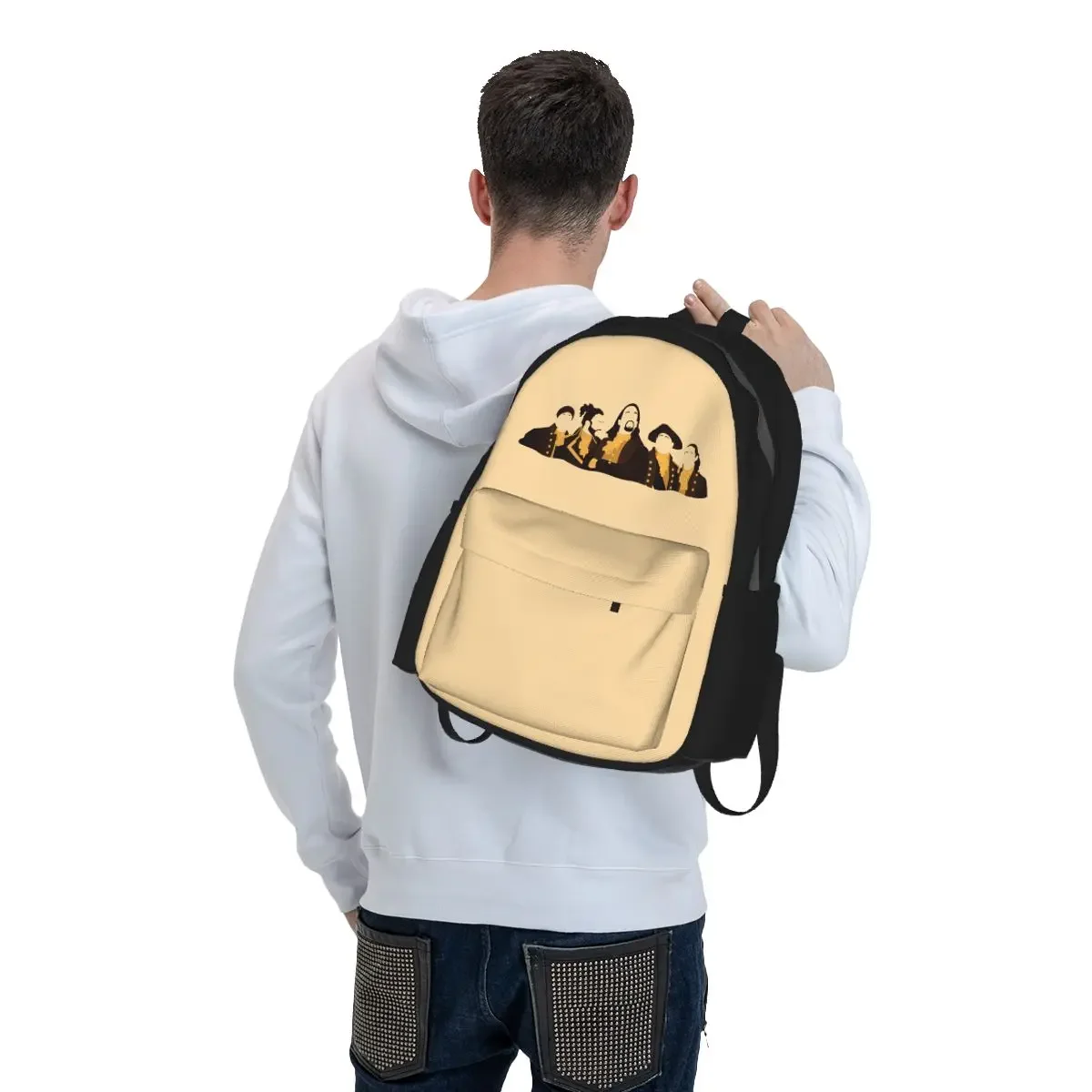 Hamilton Broadway Silhou Backpack Student BookBag Children School Bag Laptop Shoulder Bags for Men Women