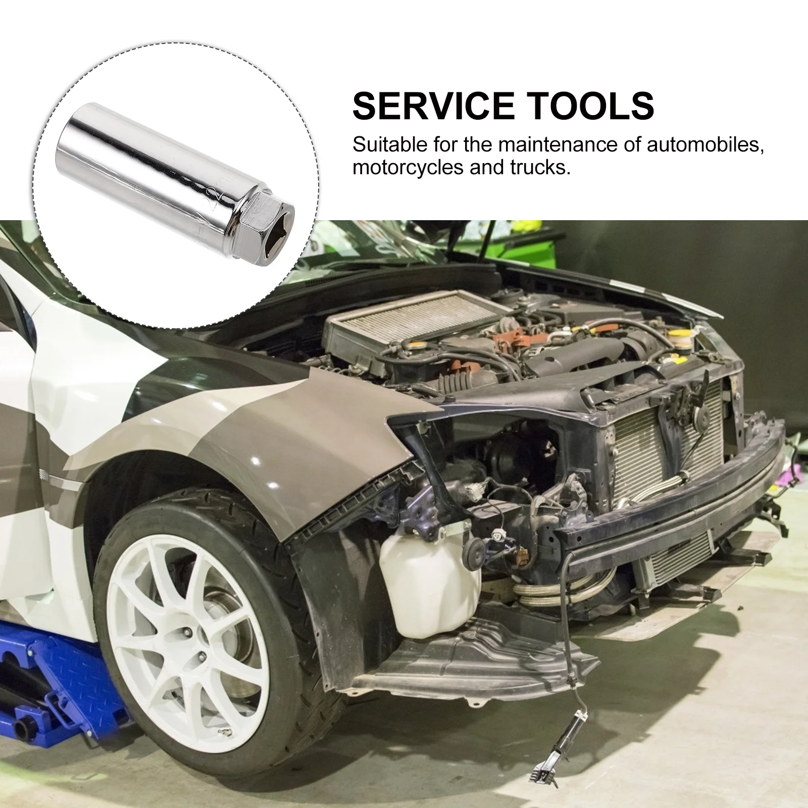 

Sensor Socket Remover Tool Durable Metal Design for Cars Trucks Motorcycles Professional Mechanics Efficient Use