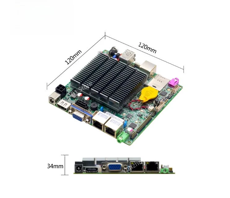 STX-N29_2L Facial Access Recognition Security Checkpoint Motherboard 12x12cm